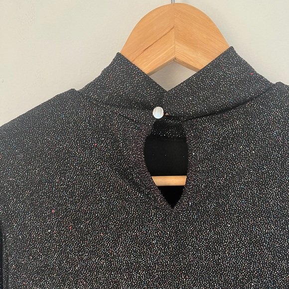 Morgan black silvery turtle neck - Picture 6 of 9